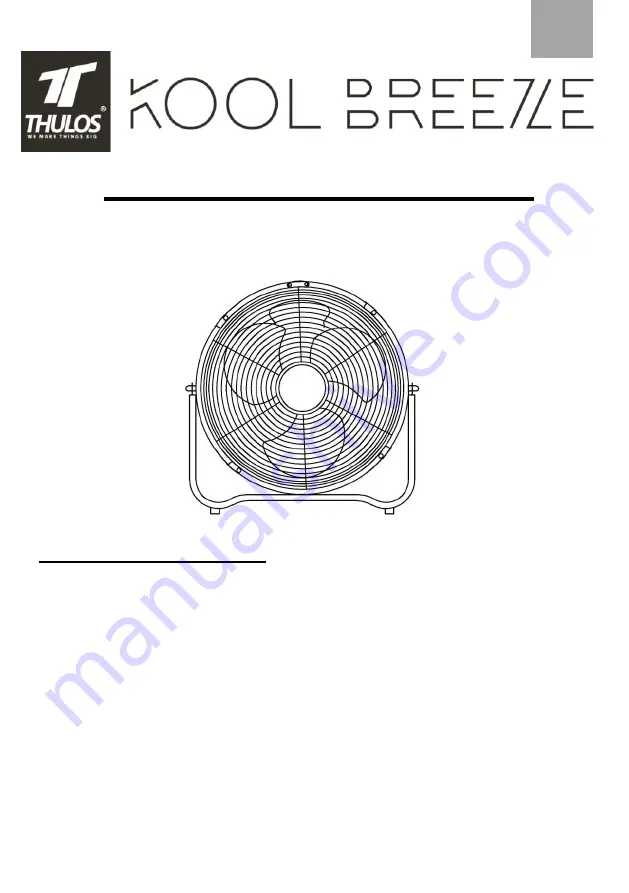 Thulos KOOL BREEZE TH-KB05 Скачать руководство пользователя страница 7