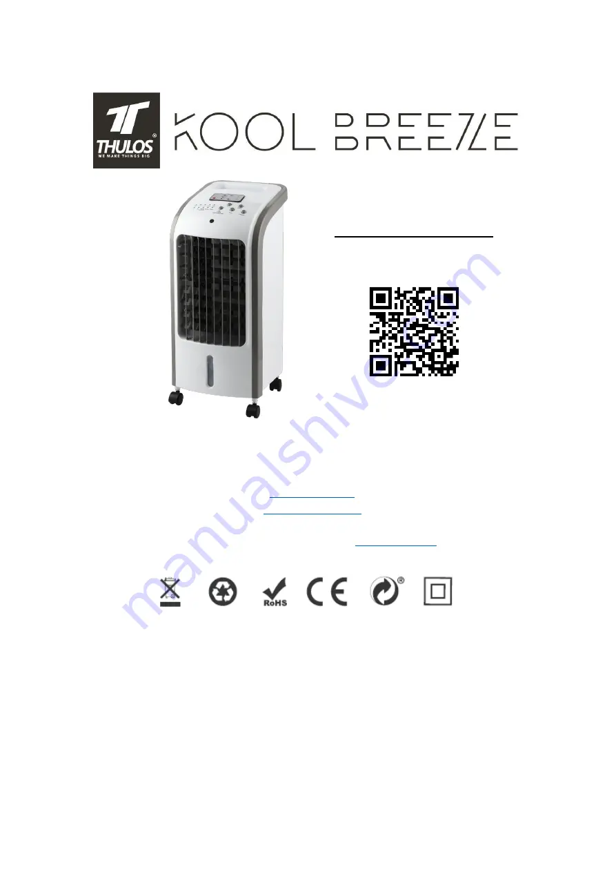 Thulos KOOL BREEZE TH-KB11 Instruction Manual Download Page 15