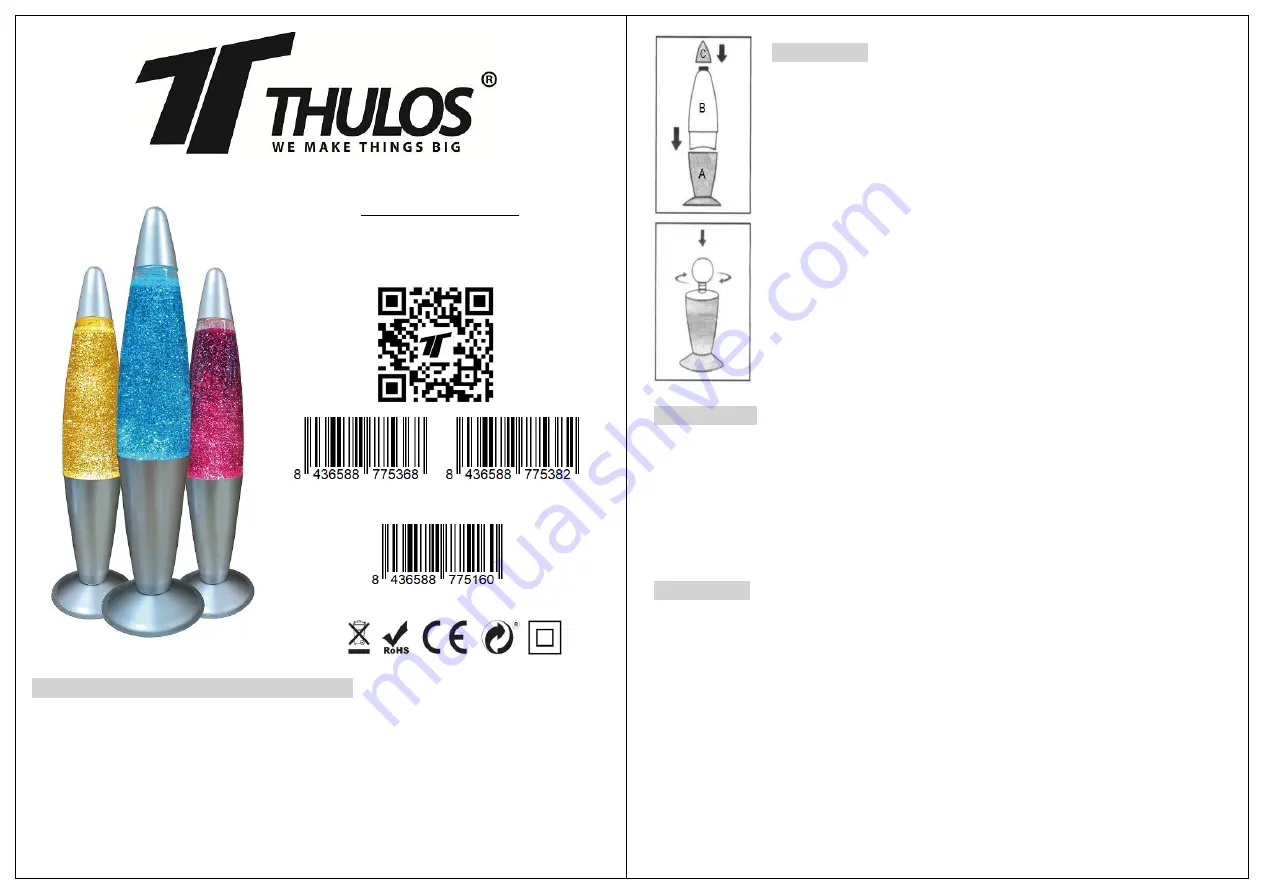 Thulos TH-LV2030 Manual Download Page 2