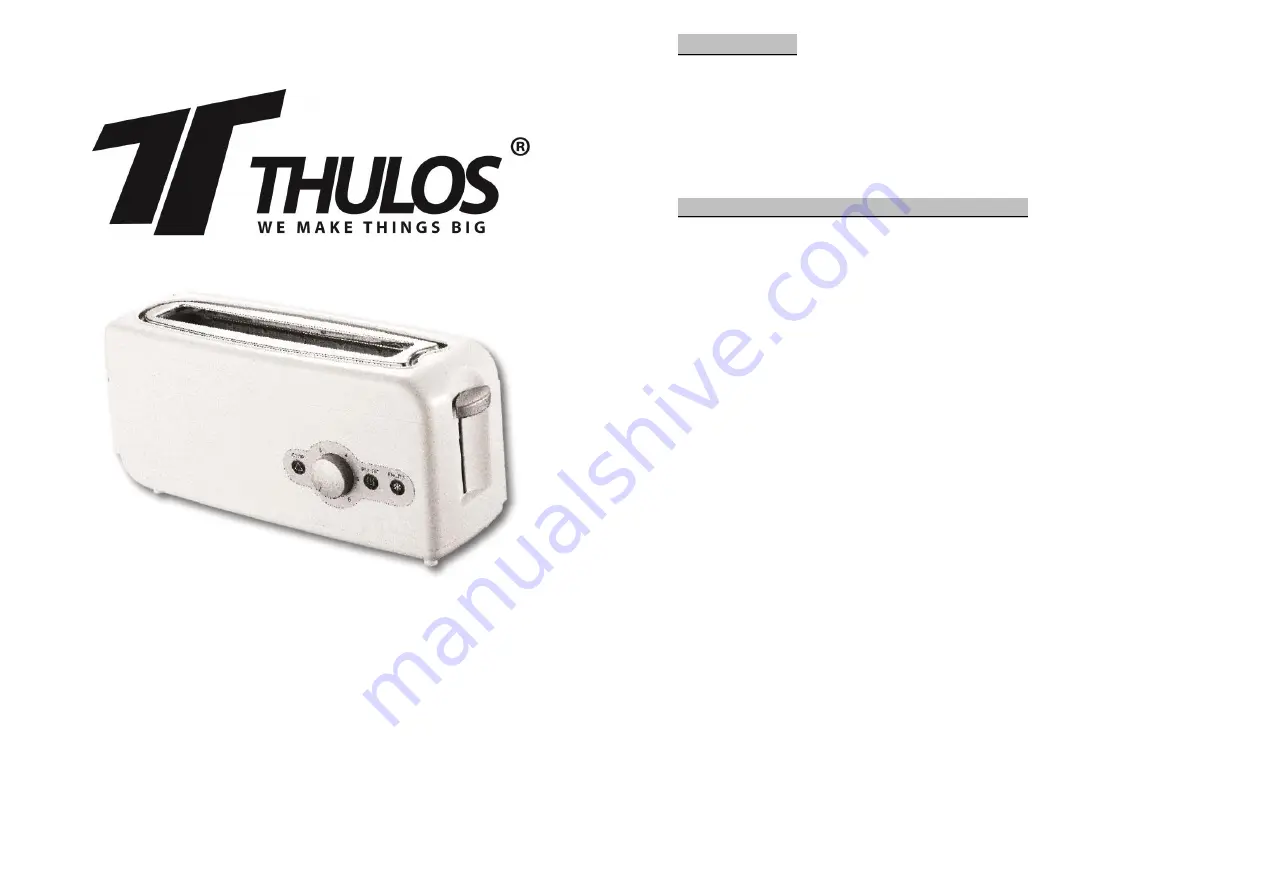 Thulos TH-TV751 Instruction Manual Download Page 1