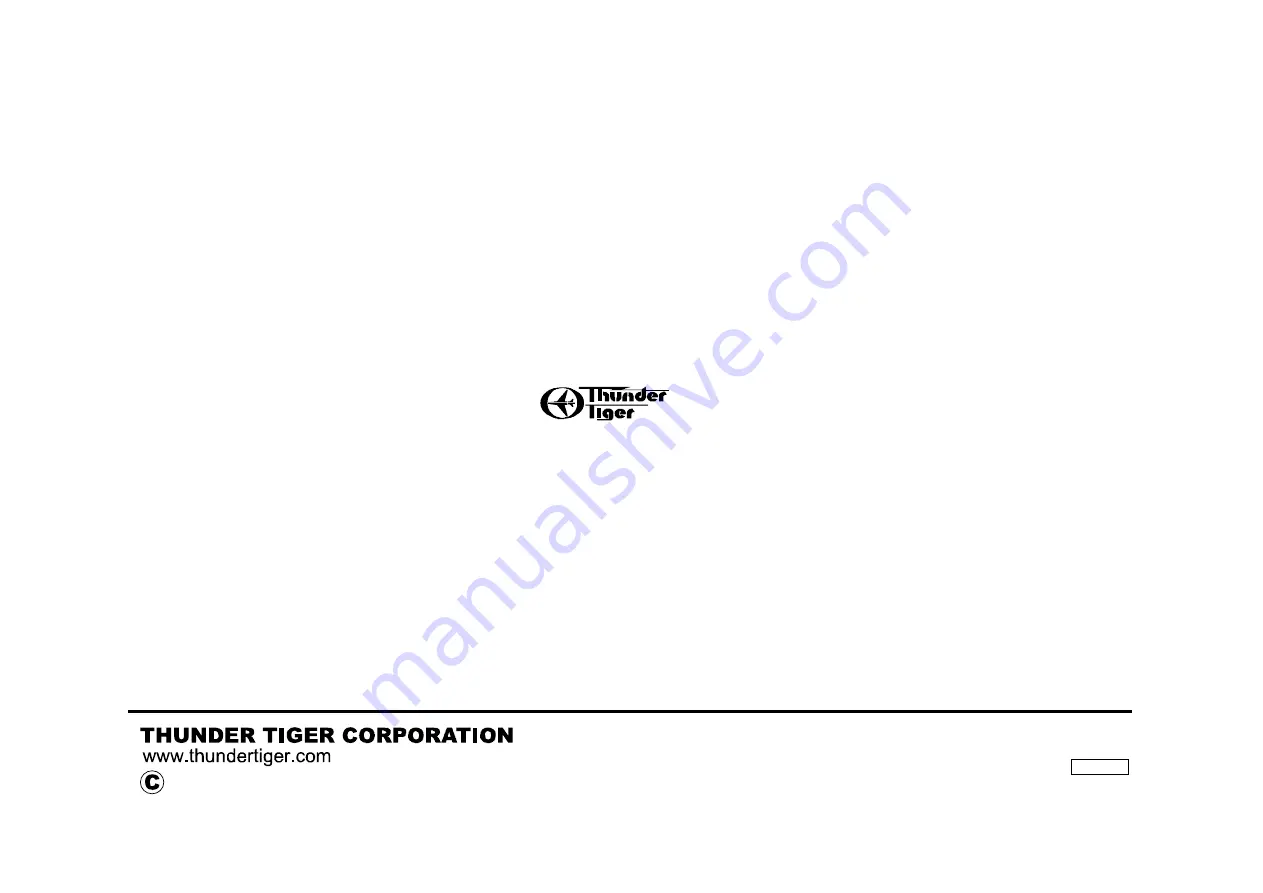 THUNDER TIGER AH-1W Super Cobra Gunship mini Titan E325 CONVERSION KIT Assembly Manual & Parts Catalogue Download Page 39