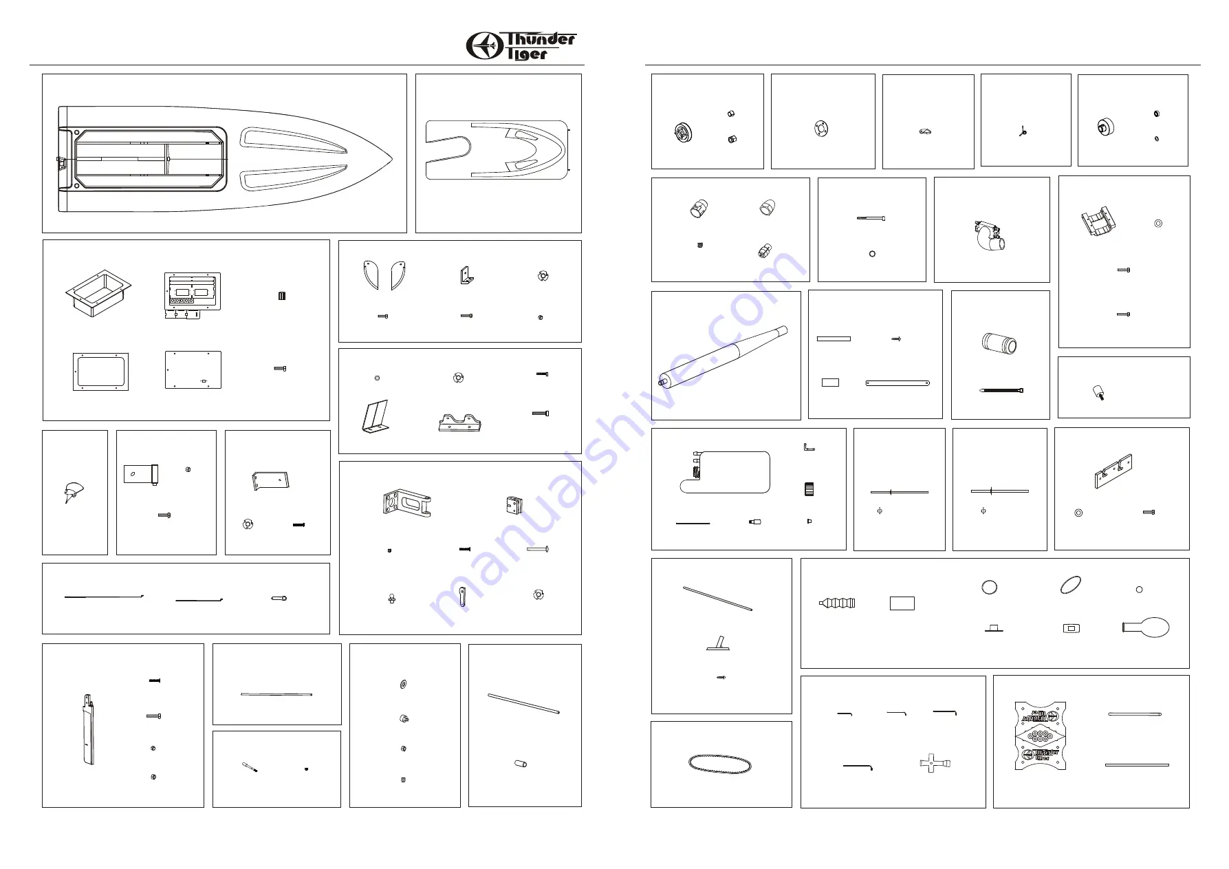 THUNDER TIGER Outlaw 7.5 Assembly Manual Download Page 3