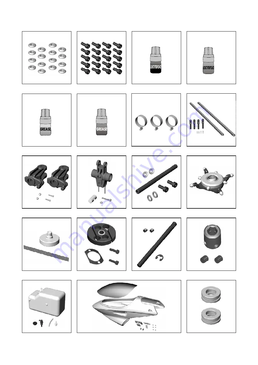 THUNDER TIGER Raptor 30 V2 Assembly & Maintenance Manual Download Page 41