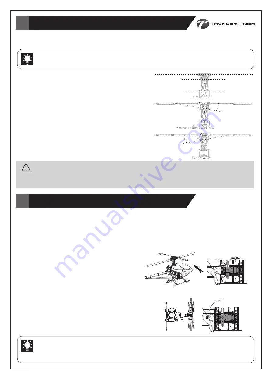 THUNDER TIGER RAPTOR 50S Instruction Manual Download Page 9