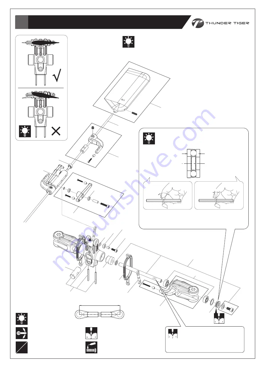 THUNDER TIGER RAPTOR 50S Instruction Manual Download Page 17