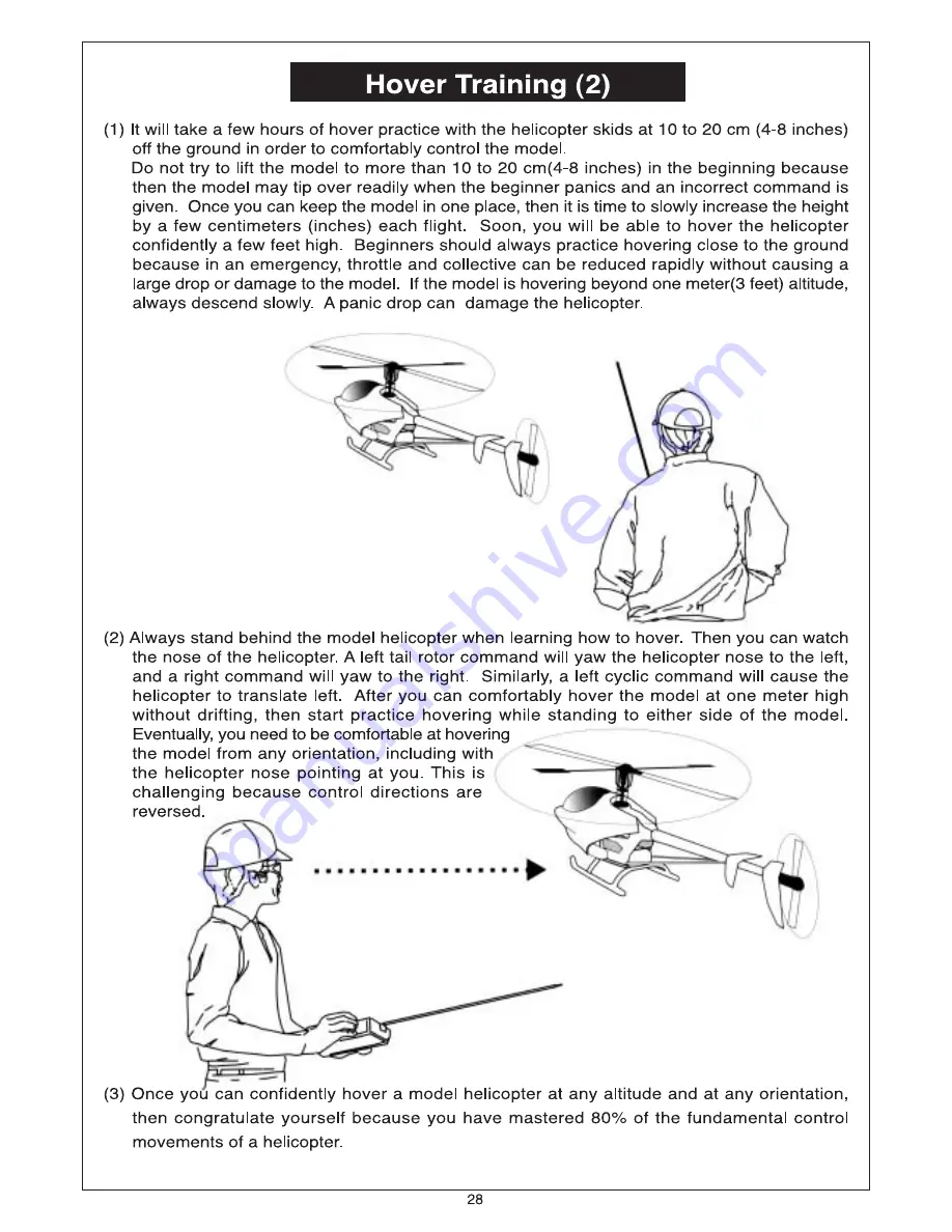 THUNDER TIGER RAPTOR V.2 Manual Download Page 29