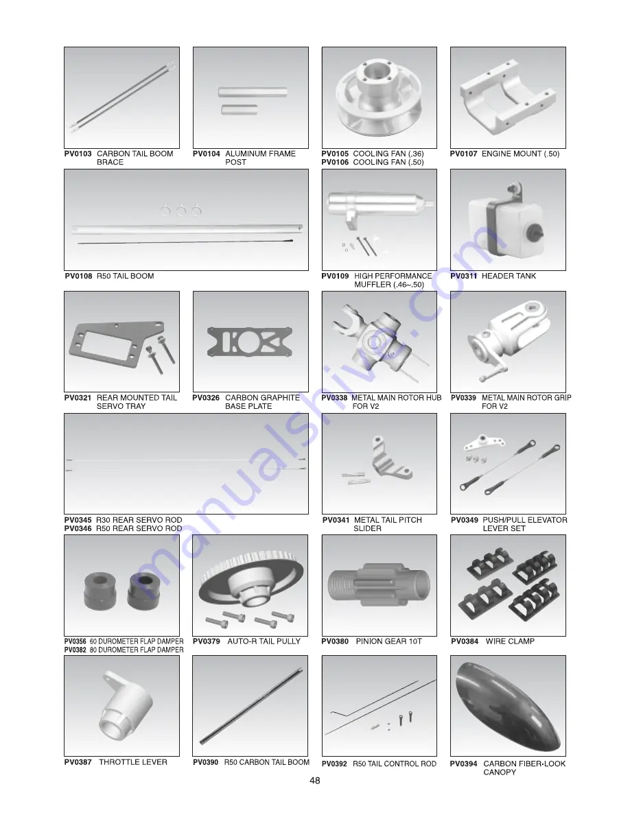 THUNDER TIGER RAPTOR V.2 Manual Download Page 49