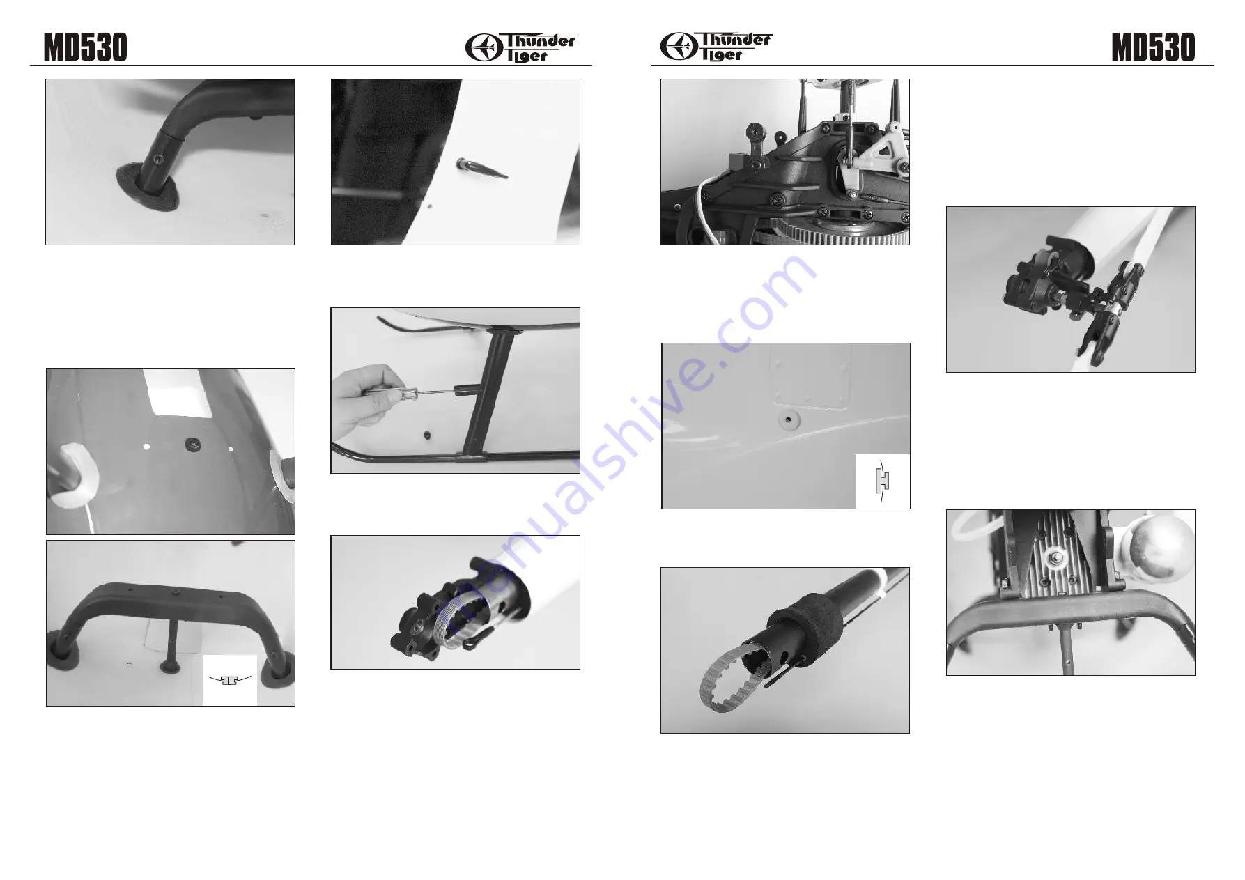 THUNDER TIGER Raptor50 Titan Assembly Manual Download Page 5