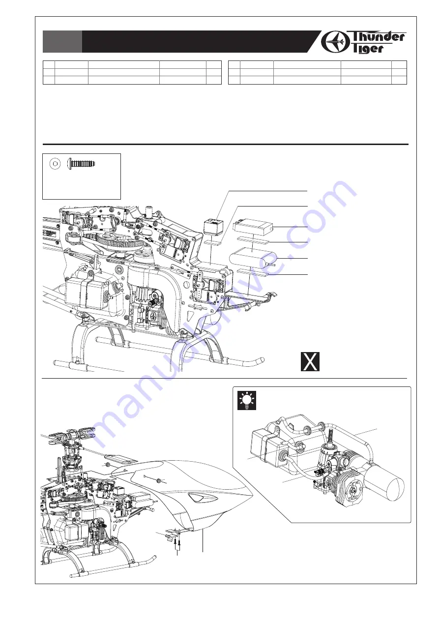 THUNDER TIGER TITAN X50 - Instruction Manual Download Page 27