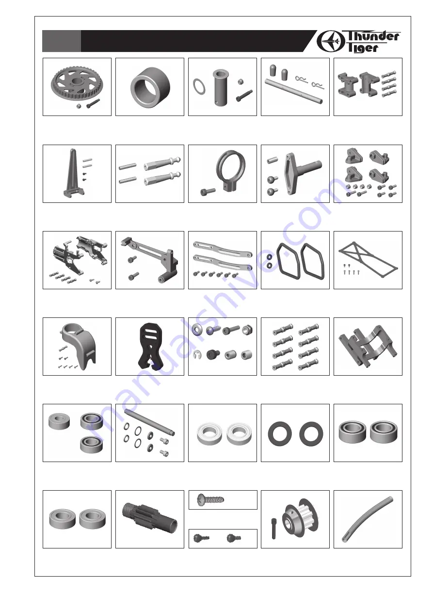 THUNDER TIGER TITAN X50 - Instruction Manual Download Page 40