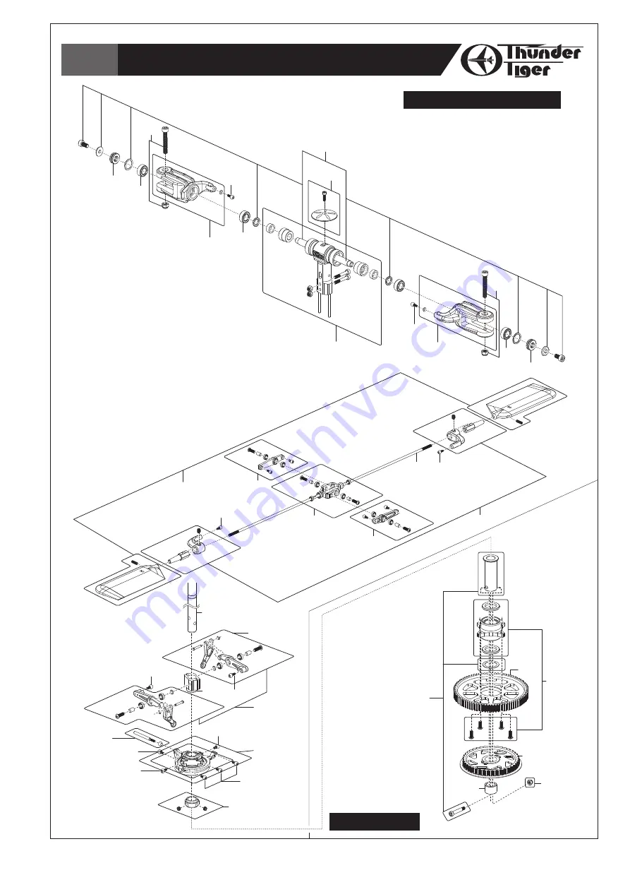 THUNDER TIGER TITAN X50 - Instruction Manual Download Page 50