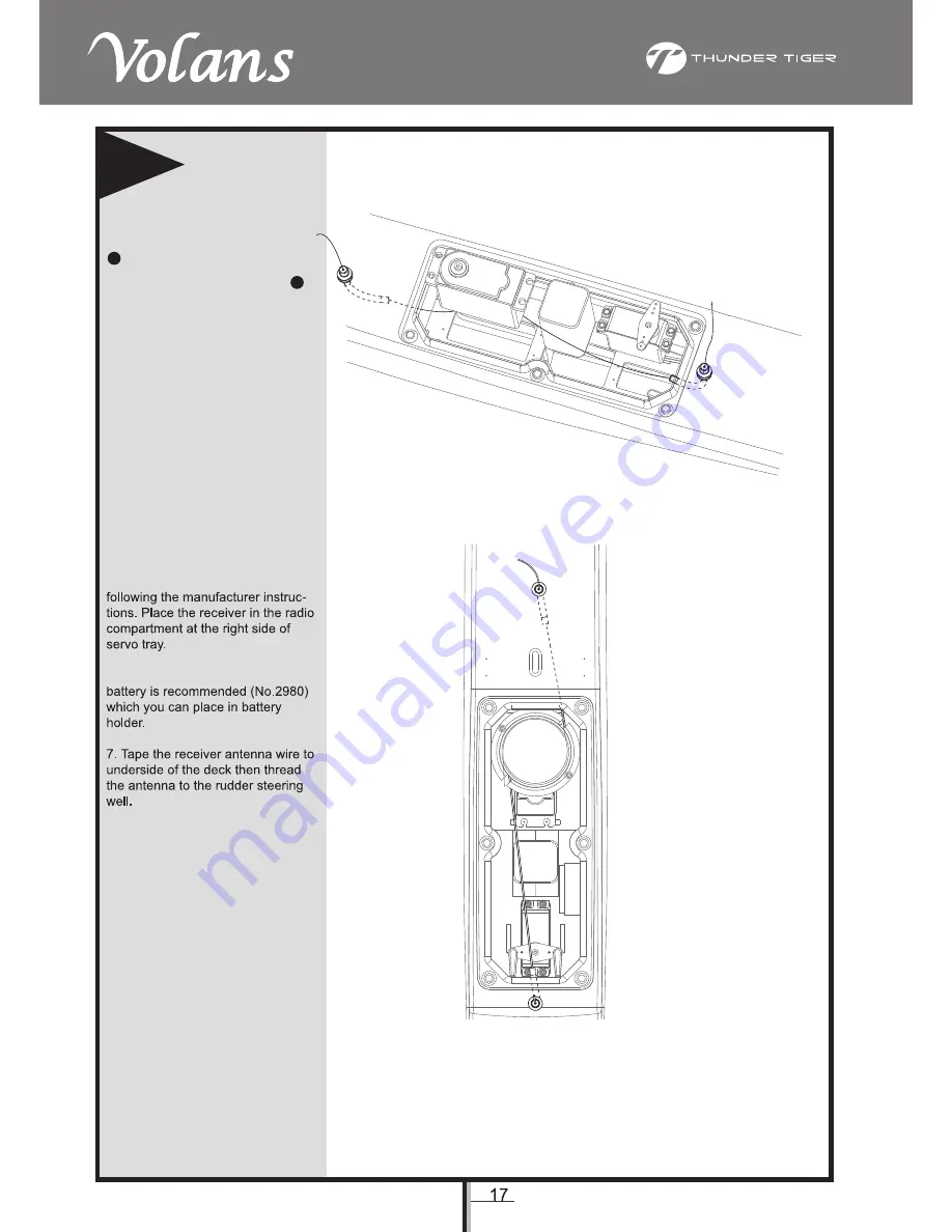 THUNDER TIGER Vocans Instruction Manual Download Page 18