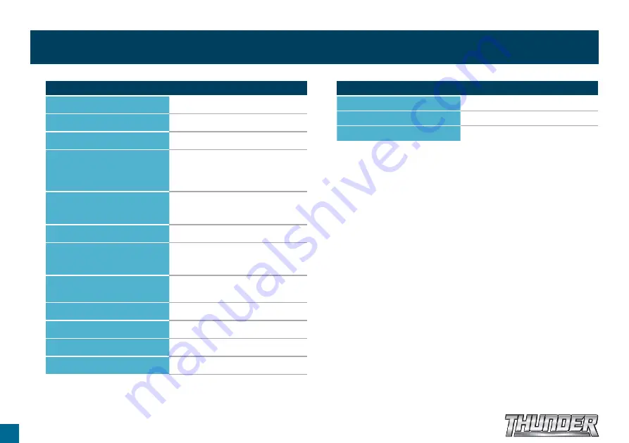 Thunder TDR02020 Manual Download Page 6