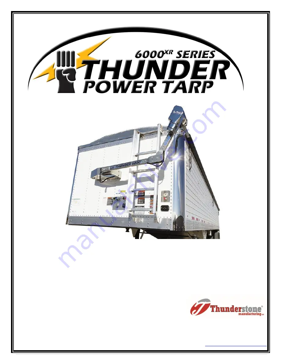 Thunderstone Thunder Power Tarp 6000XR Series Operation Instructions Download Page 1