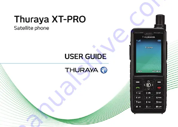 Thuraya XT-PRO Скачать руководство пользователя страница 1