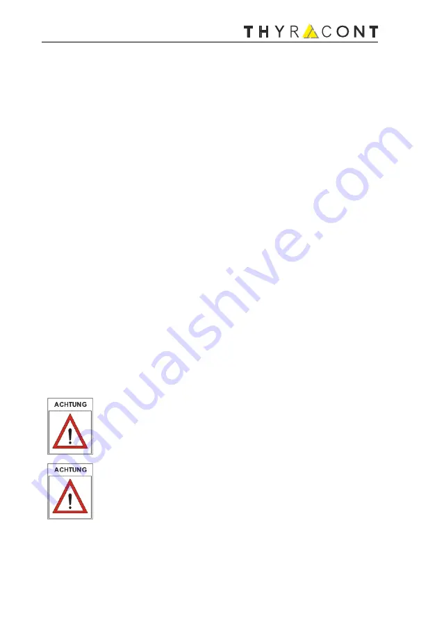 Thyracont VSH87PN Operating Instructions Manual Download Page 6