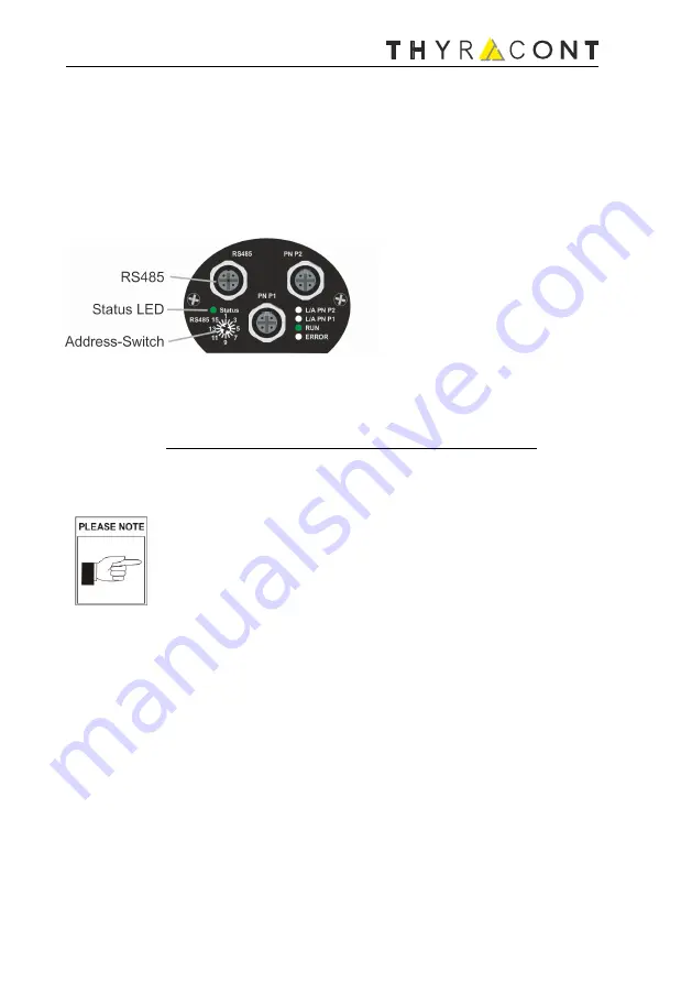 Thyracont VSH87PN Operating Instructions Manual Download Page 34