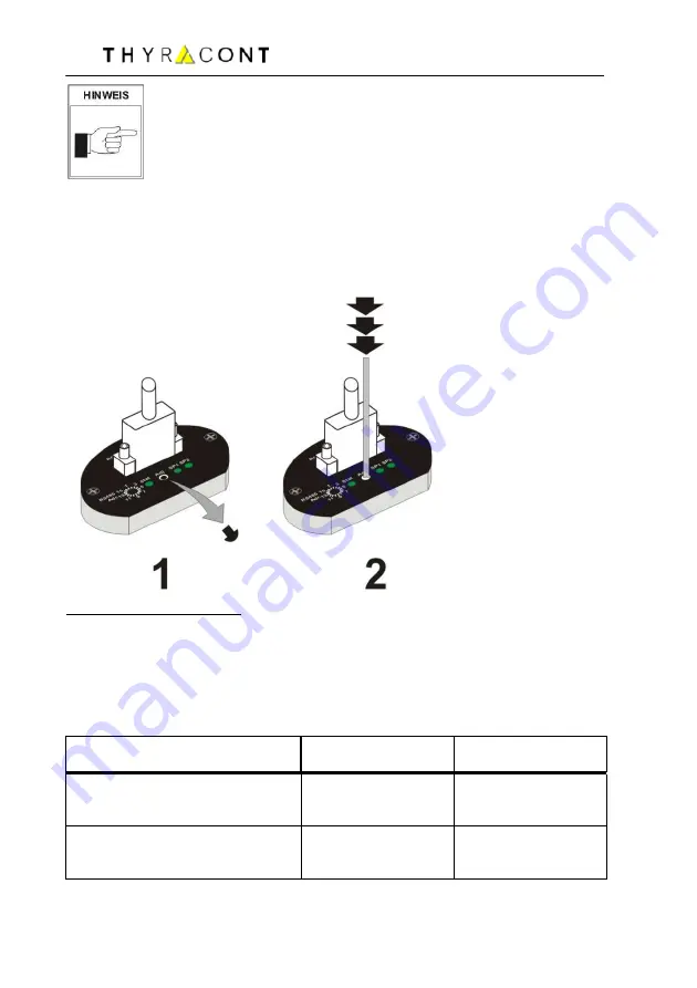 Thyracont VSH88D Operating Instructions Manual Download Page 18