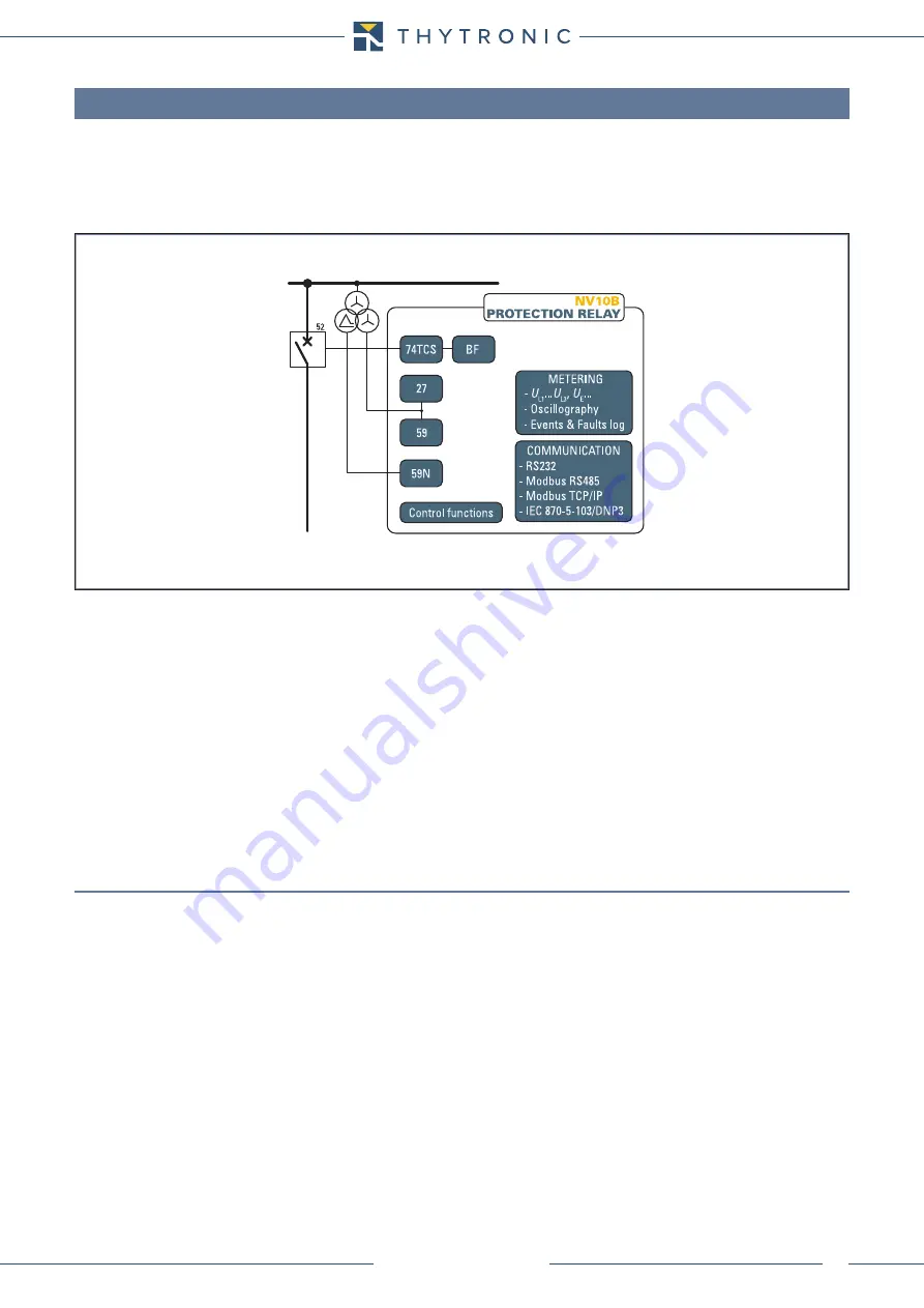 Thytronic NV10B Manual Download Page 10