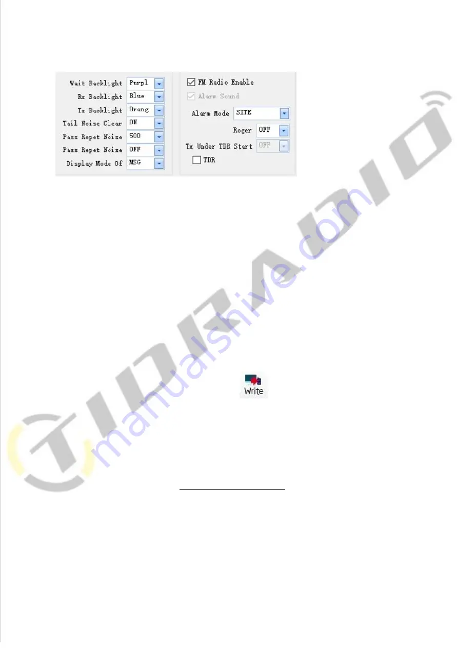 TIDRADIO TD-UV82 Programming Manual Download Page 10