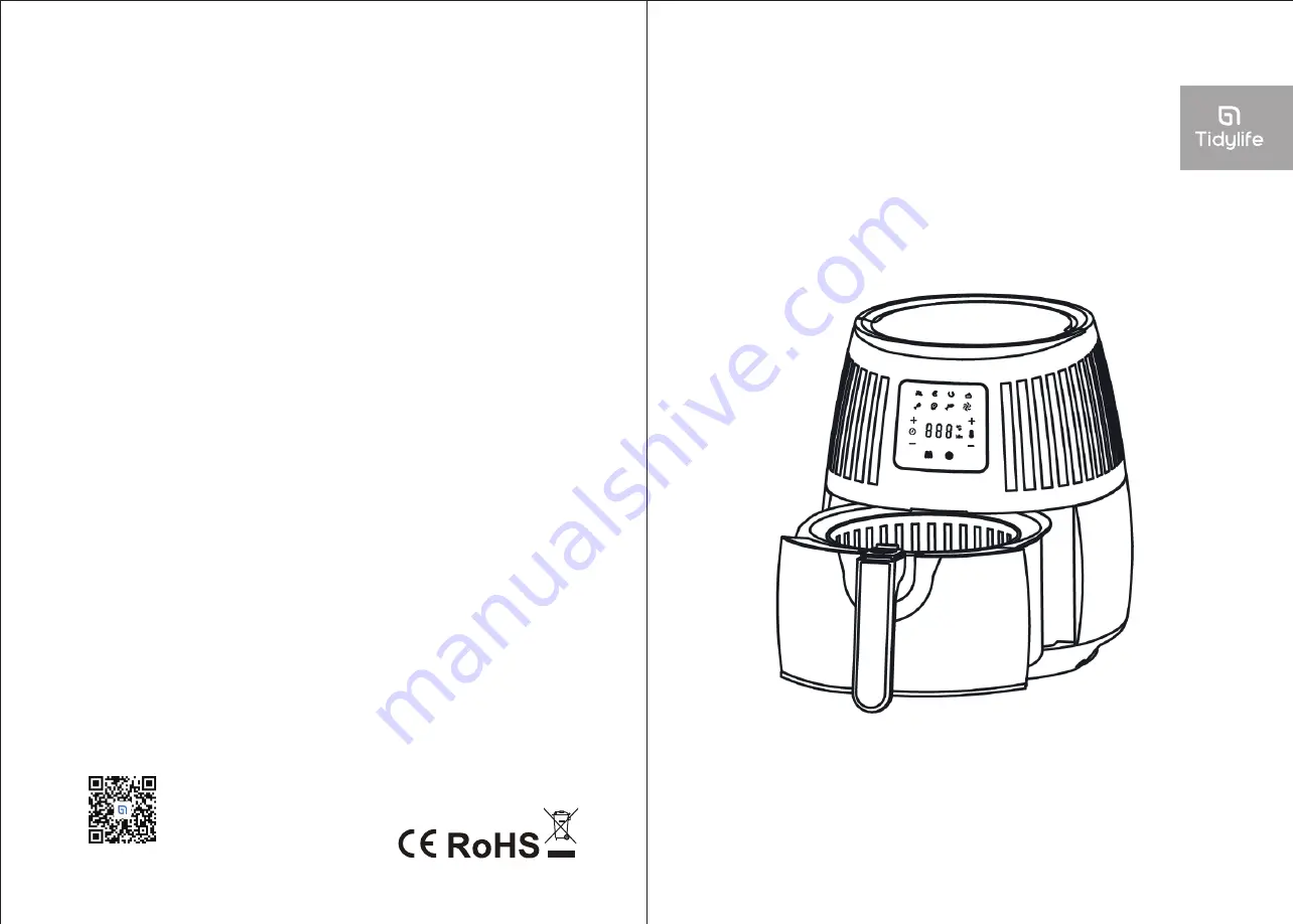 Tidylife AF1835A1 Instruction Manual Download Page 1