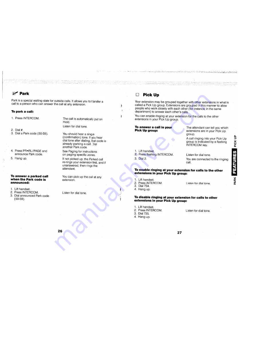 TIE EK-2464 Feature Handbook Download Page 32