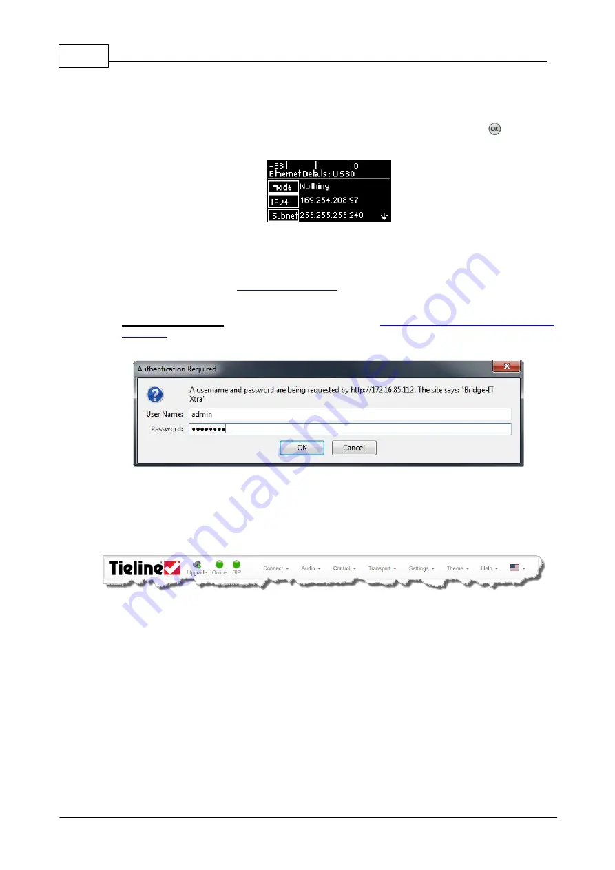 Tieline Bridge-IT User Manual Download Page 66