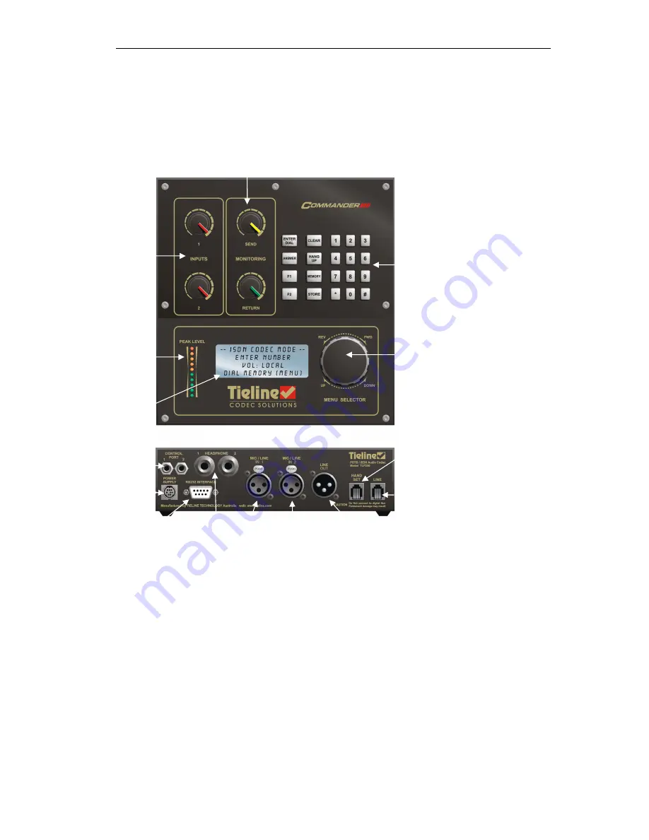 Tieline Commander TLF200 Operation Manual Download Page 8