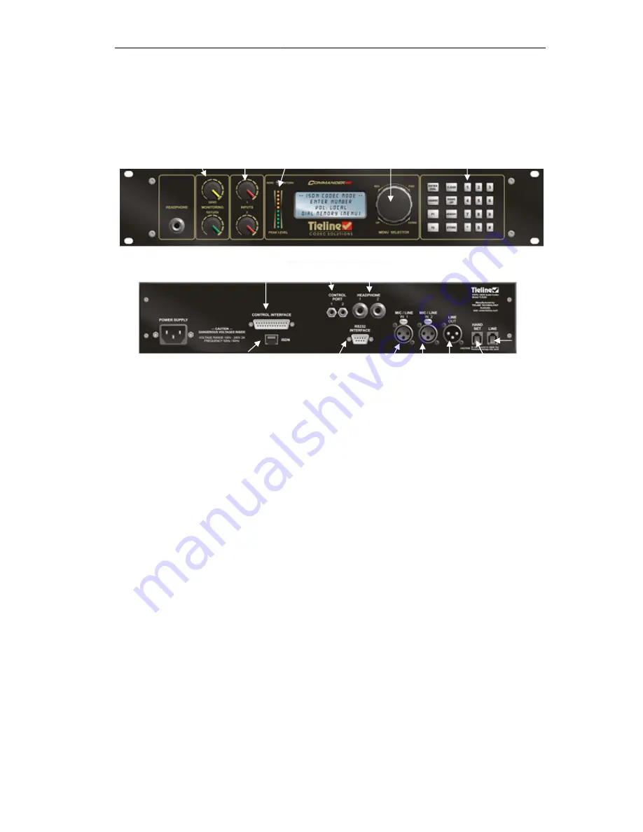 Tieline Commander TLF200 Operation Manual Download Page 9