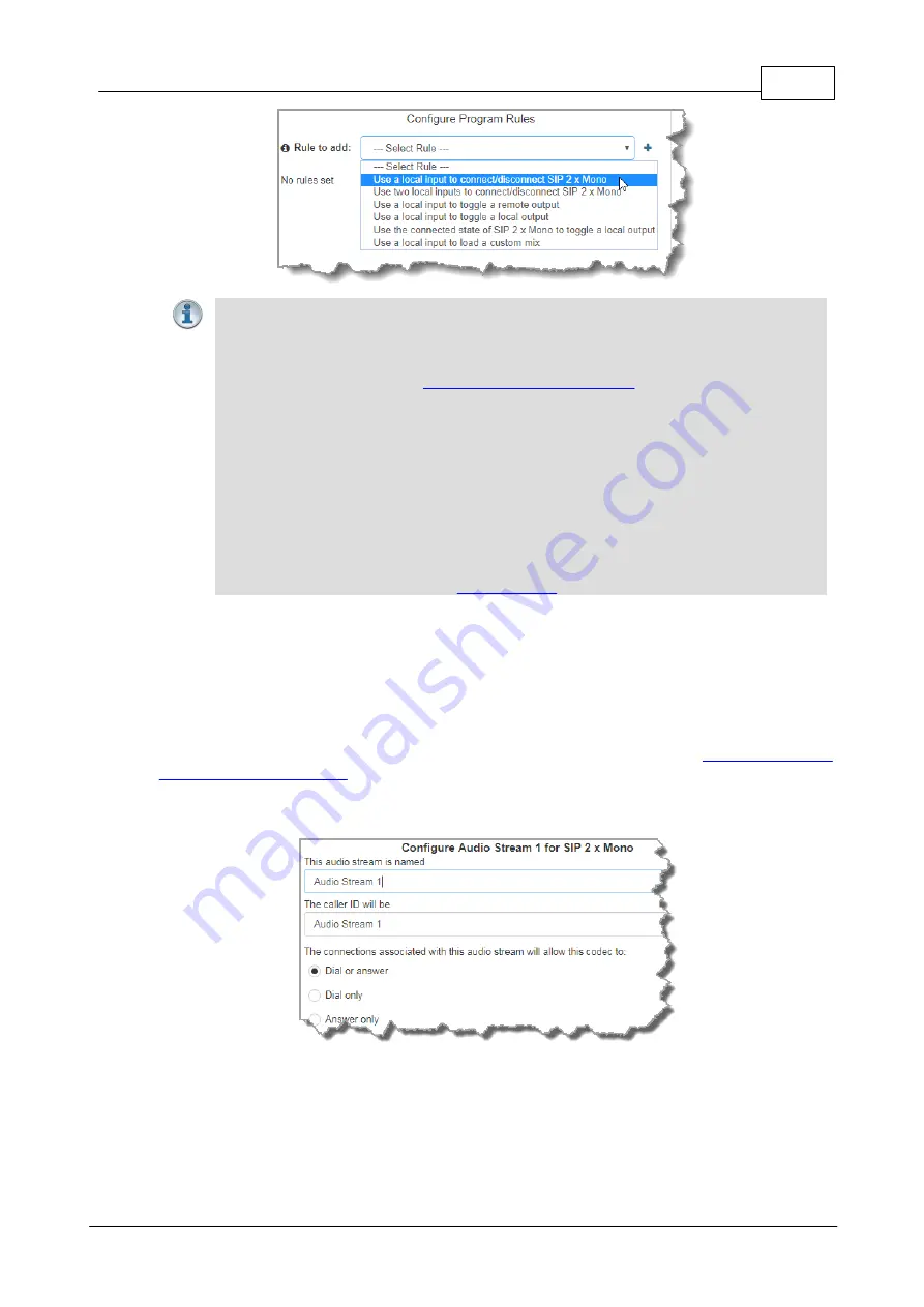 Tieline Genie Distribution User Manual Download Page 297