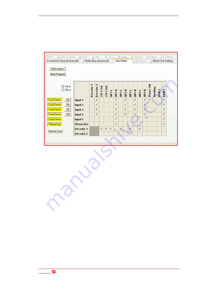 Tieline i-Mix G3 Main Operation Manual Download Page 188