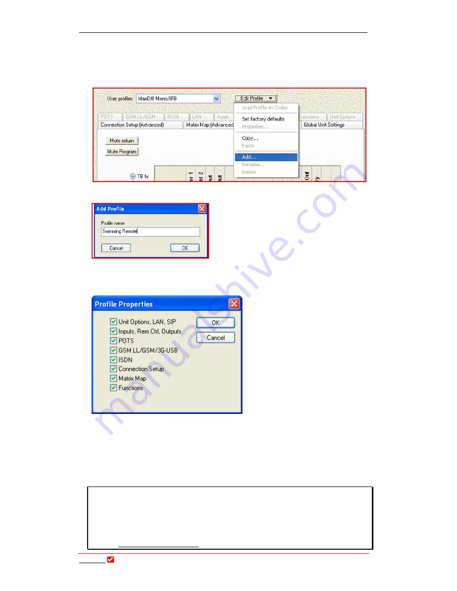 Tieline i-Mix G3 Main Operation Manual Download Page 192