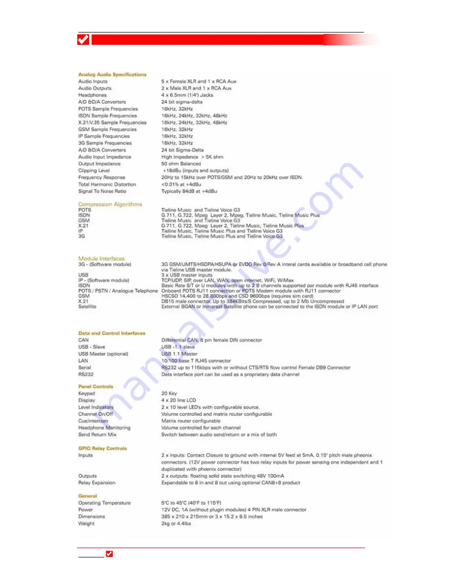 Tieline i-Mix G3 Main Operation Manual Download Page 350