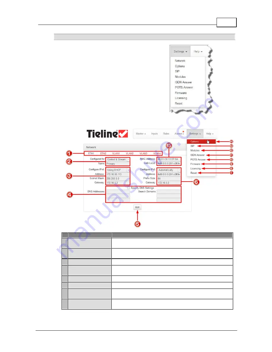 Tieline TLR5200 Скачать руководство пользователя страница 223