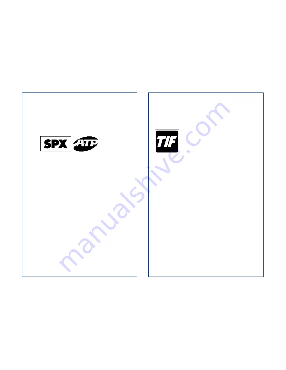 TIF TIF XP-1A Owner'S Manual Download Page 1