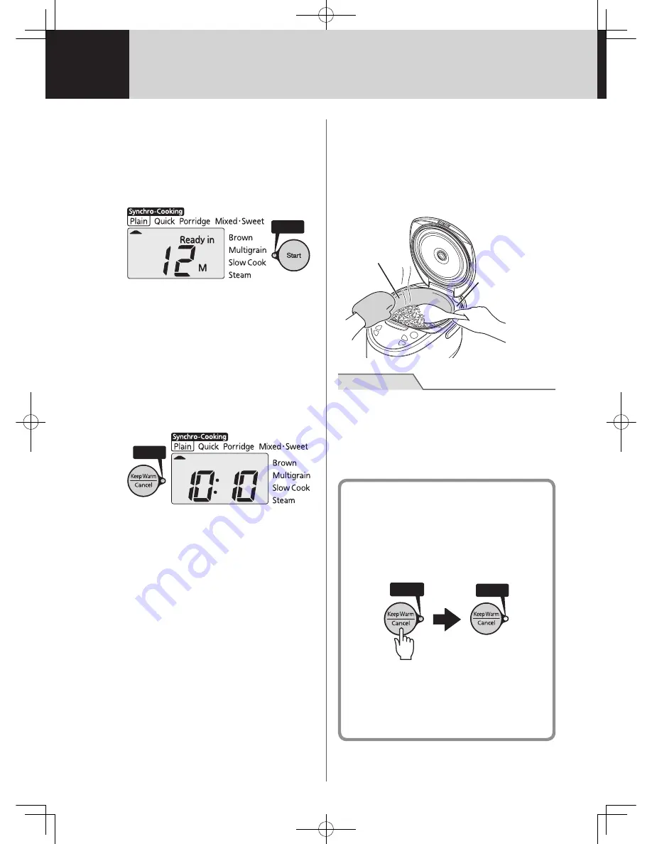 Tiger JAX-T10U Operating Instructions Manual Download Page 62