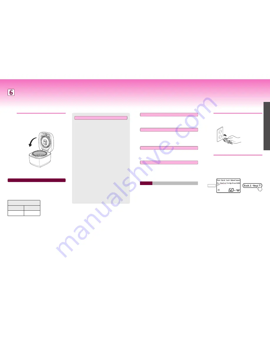 Tiger JPX-W10W Operating Instructions Manual Download Page 16