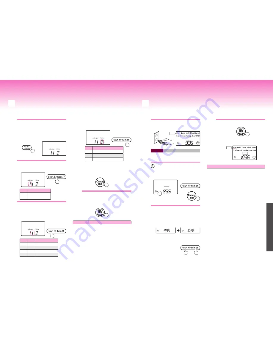 Tiger JPX-W10W Operating Instructions Manual Download Page 57