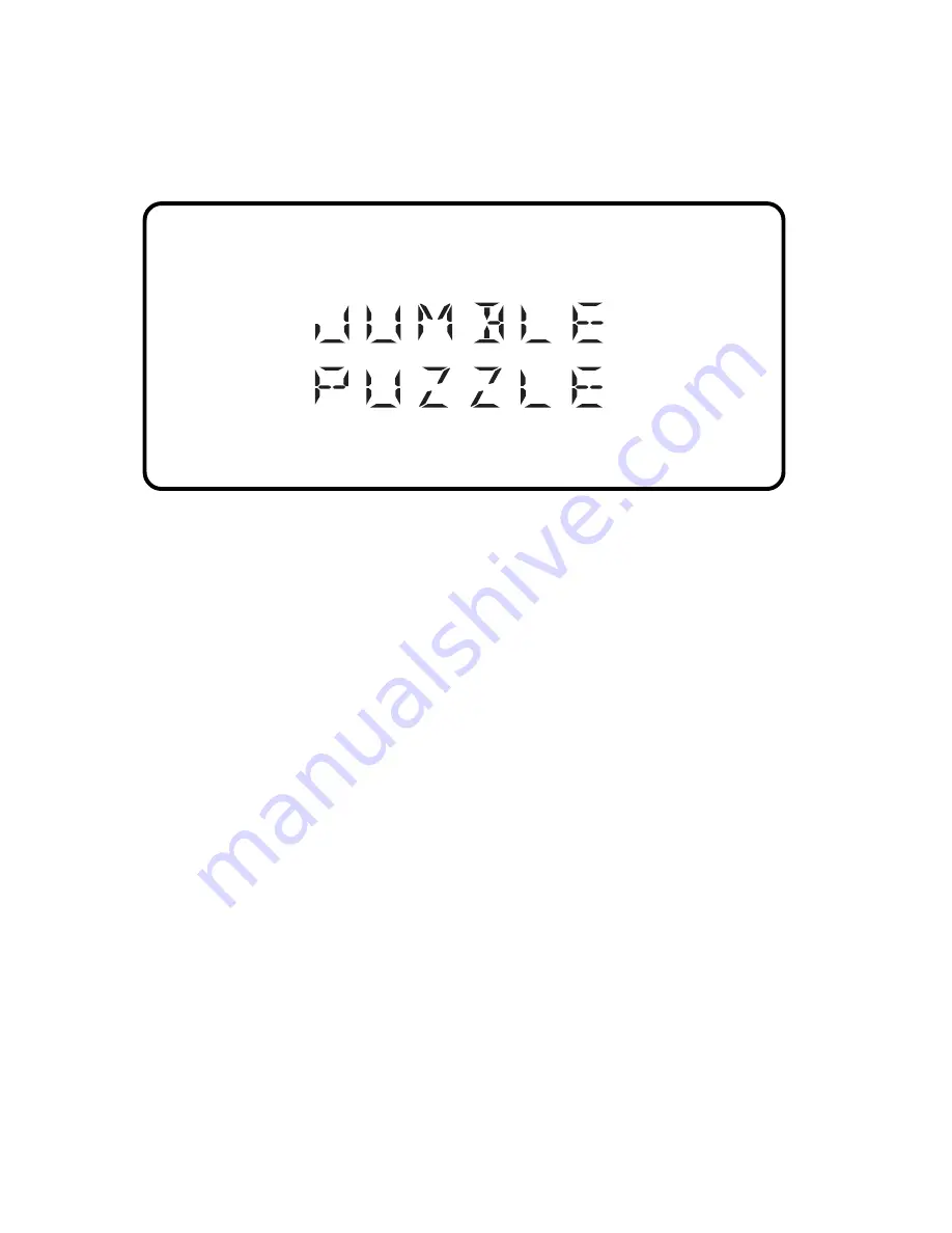 Tiger Jumble 07-010 Instruction Manual Download Page 7