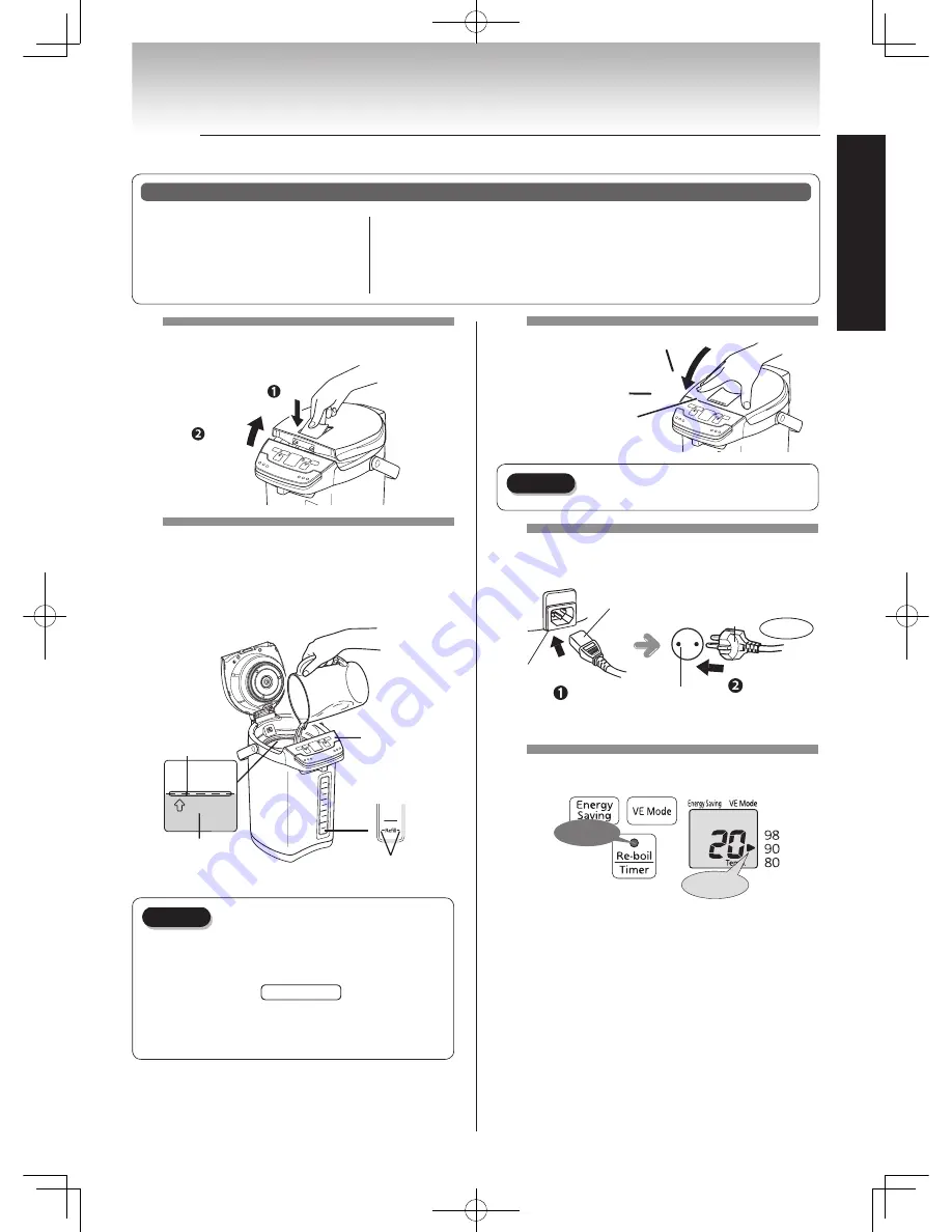 Tiger PIE-A50W User Manual Download Page 9