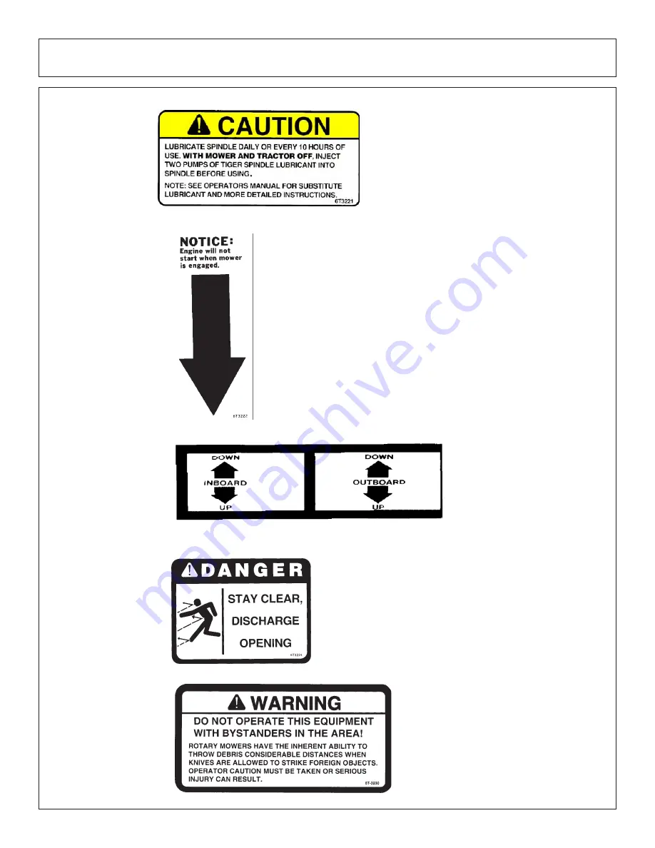 Tiger SIDE FLAIL Mounting And Operating Instructions Download Page 21