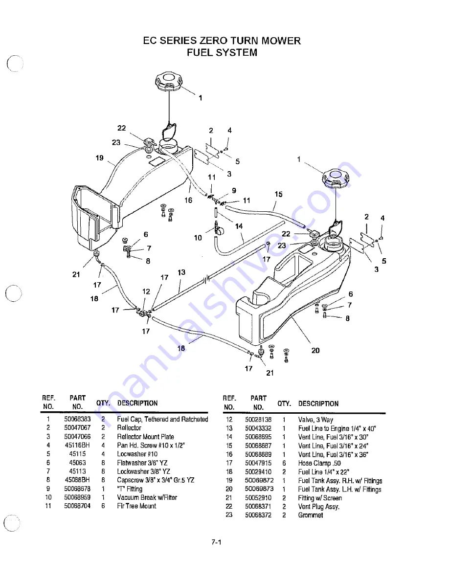 Tiger TG 2661 Operator'S Manual Download Page 71