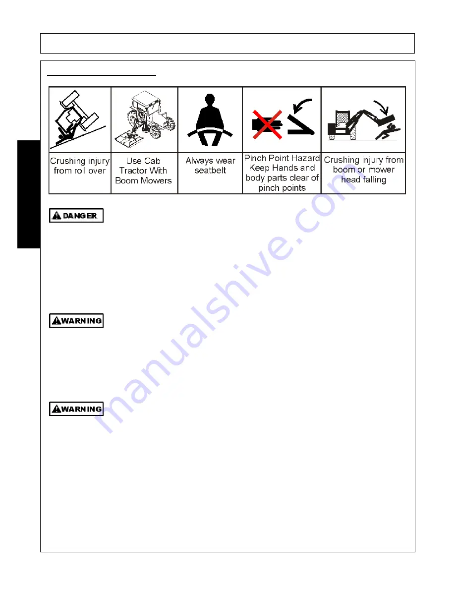 Tiger TRIPLE FLAIL JD5 M T4F Series Mounting And Operating Instructions Download Page 10