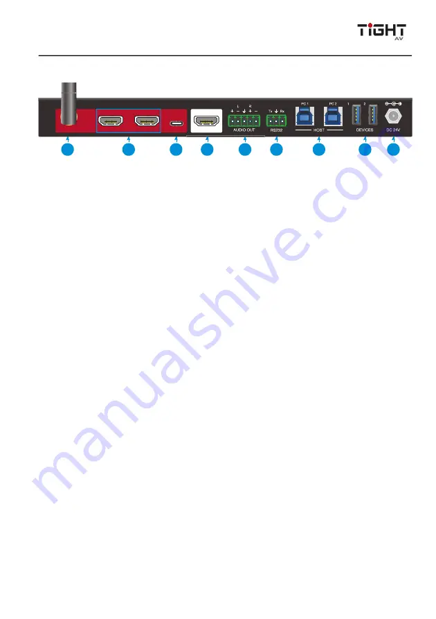 TiGHT AV SW-H411AU-BYOD User Manual Download Page 10