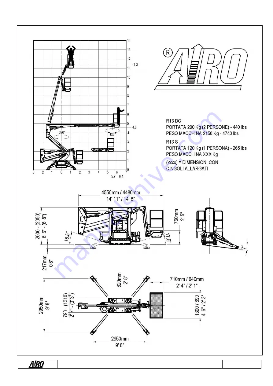 TIGIEFFE AIRO R Series Use And Maintenance Manual Download Page 16