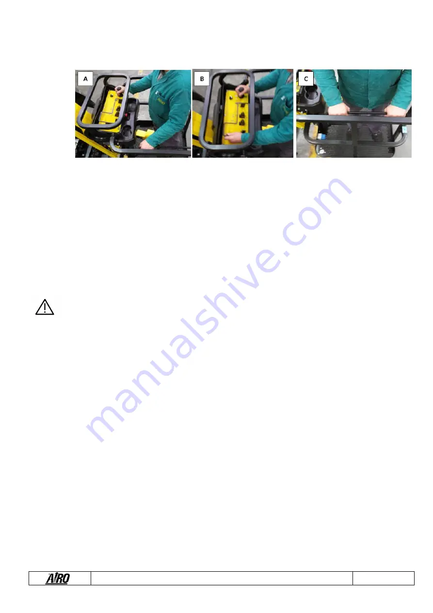 TIGIEFFE AIRO R Series Use And Maintenance Manual Download Page 25