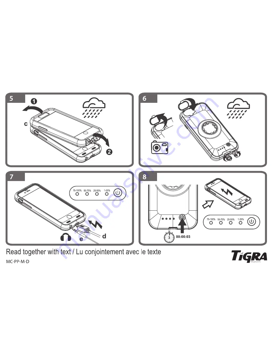 Tigra Sport MountCase Power Plus Instruction Manual Download Page 3