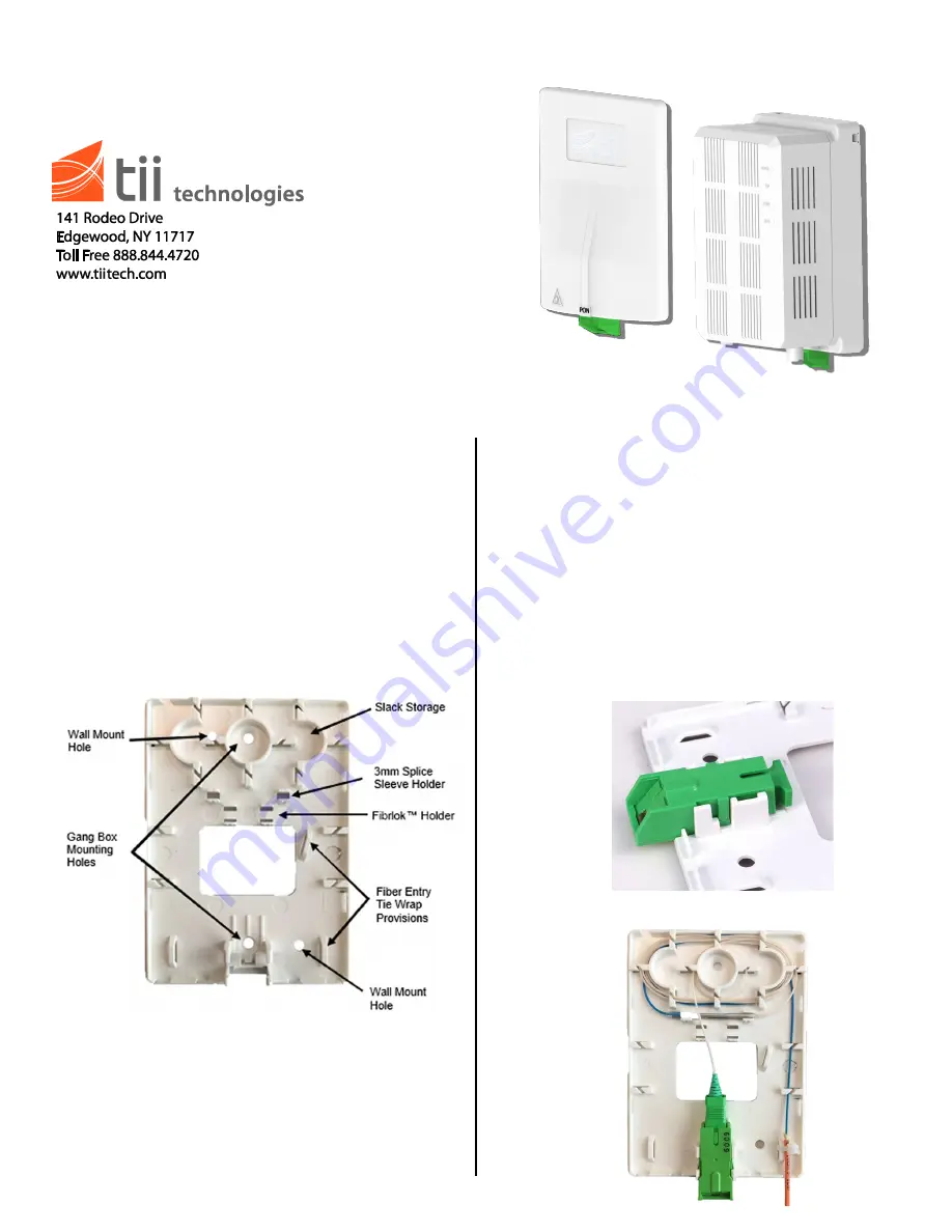 Tii technologies CCP7 Series Installation Notes Download Page 1