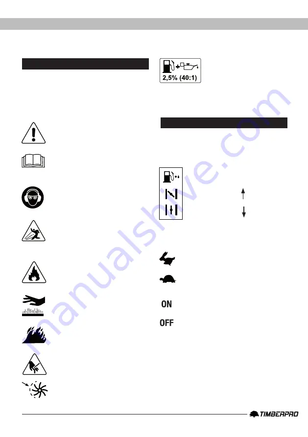 TimberPro EB700A Owner'S Manual Download Page 7