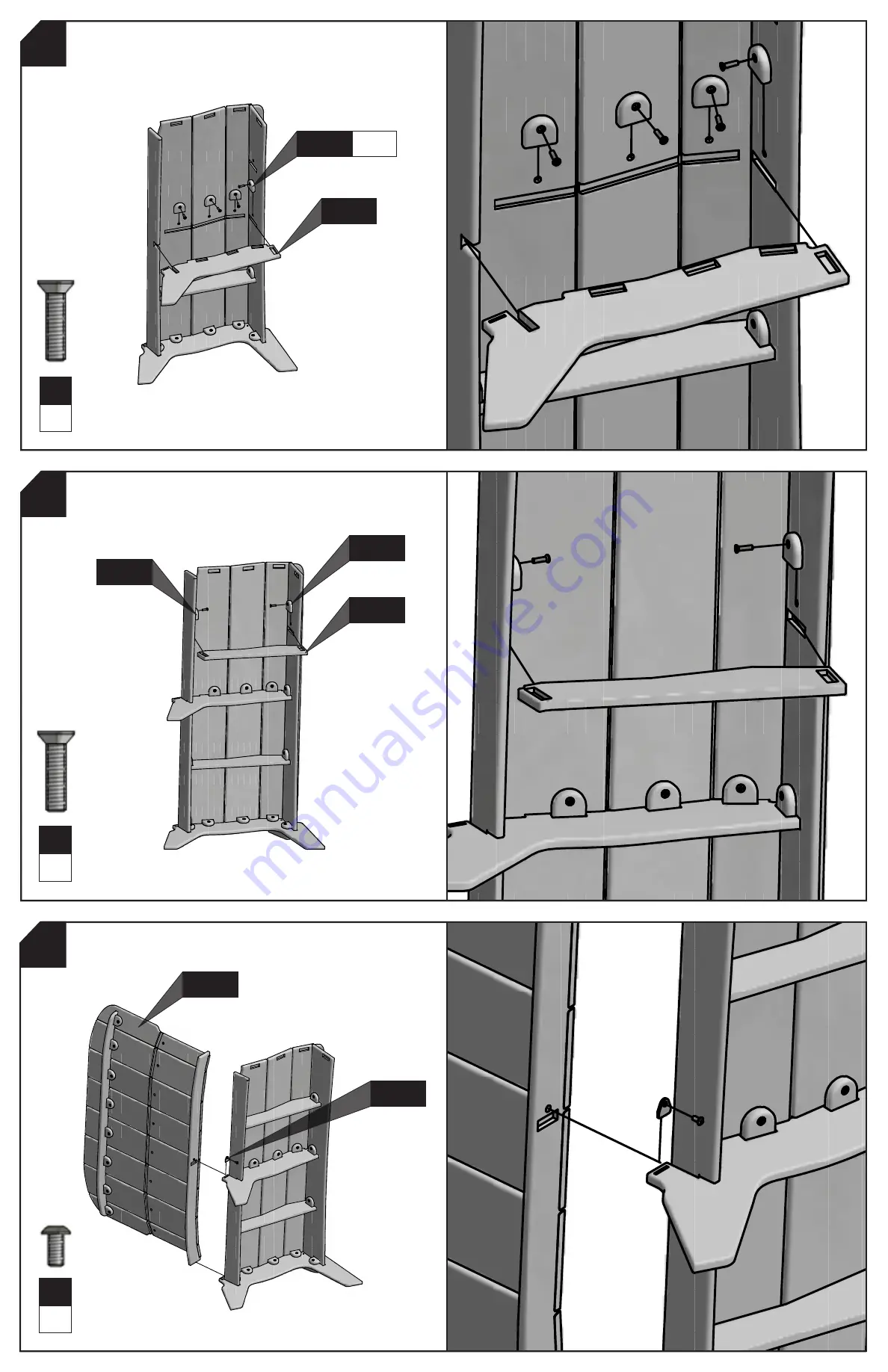 Timbertech loll DESIGNS MINGLE BENCH Assembly Instructions & Product Info Download Page 4